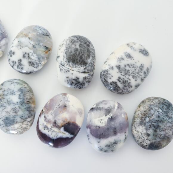Dendritic Opal Palm Stone Healing Crystal - Picture 5 of 10